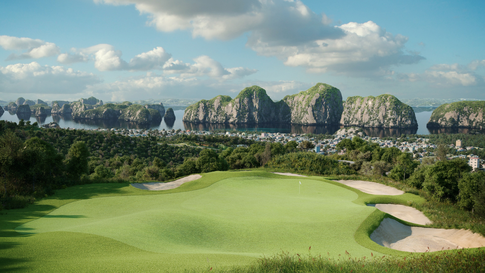 Ha Long Bay Golf Course Harris Kalinka
